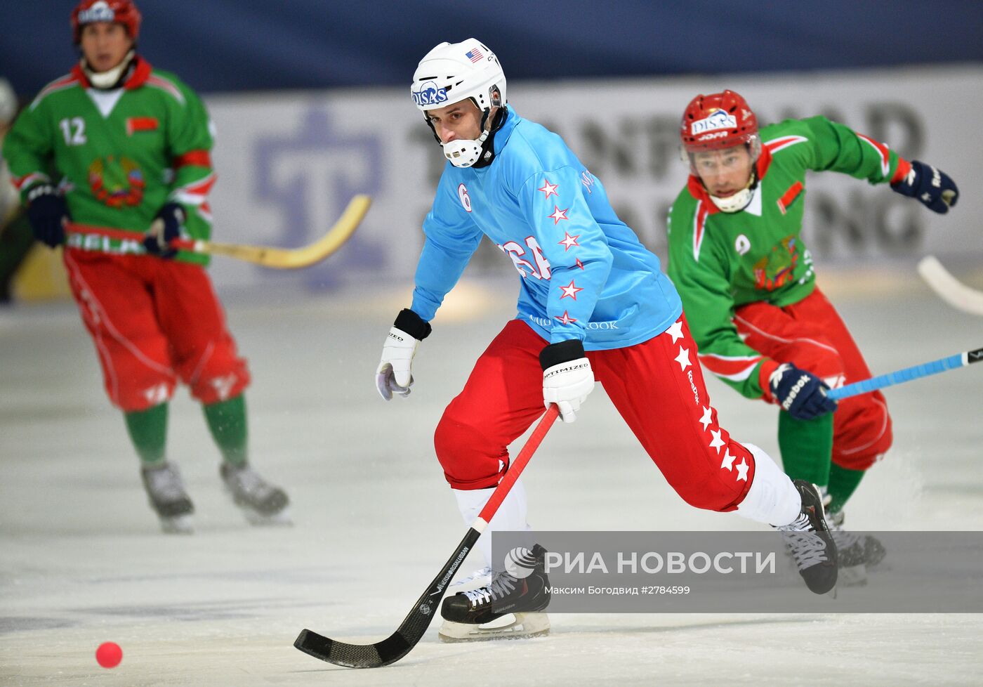 Хоккей с мячом. Чемпионат мира. Матч Белоруссия - США