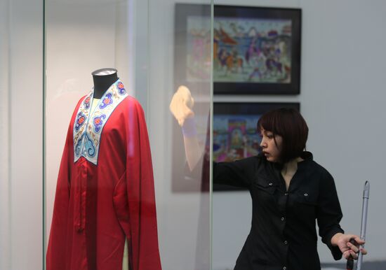 Открытие выставки "Китайская новогодняя картина"