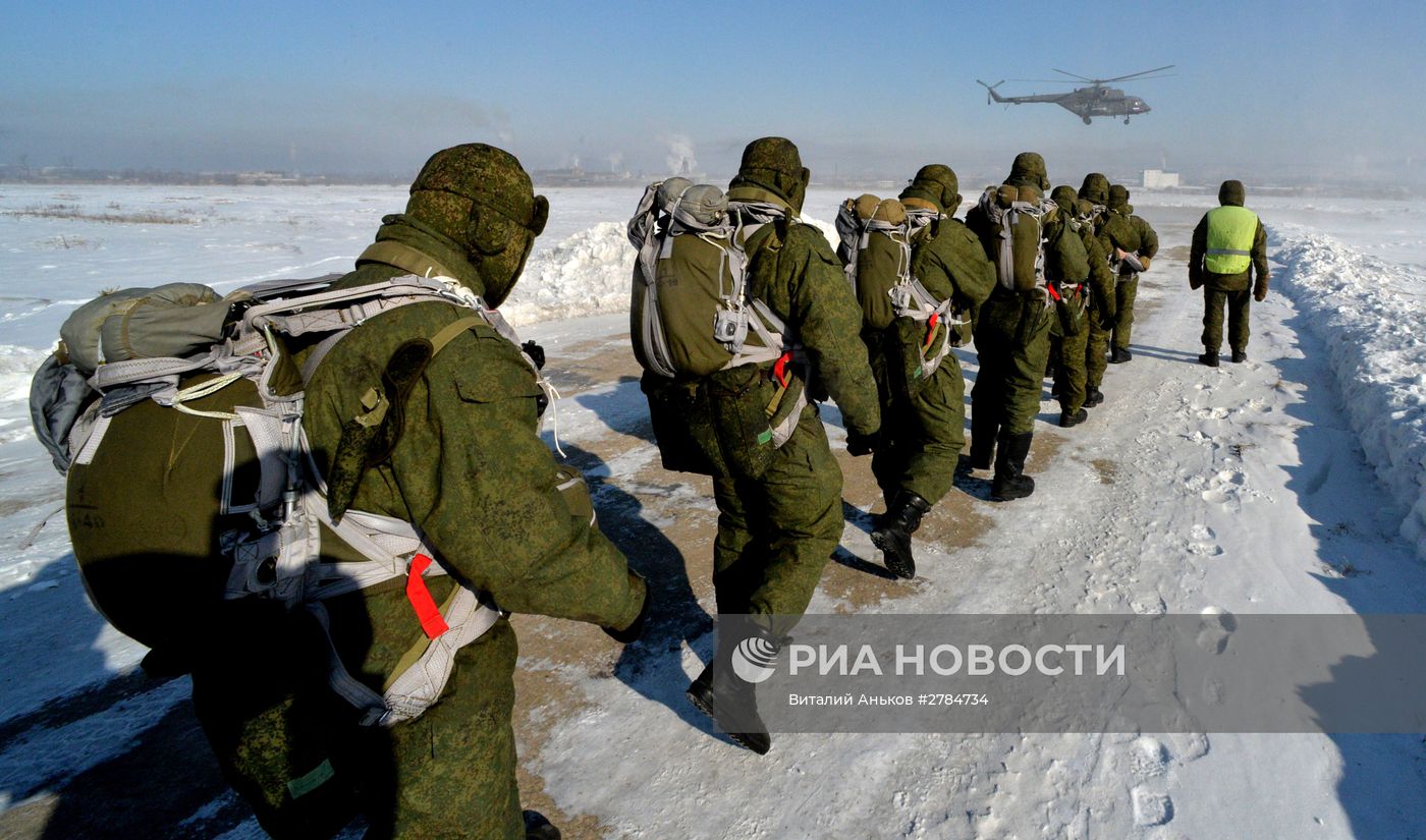 Комплексное учение 83-й отдельной гвардейской десантно-штурмовой бригады ВДВ