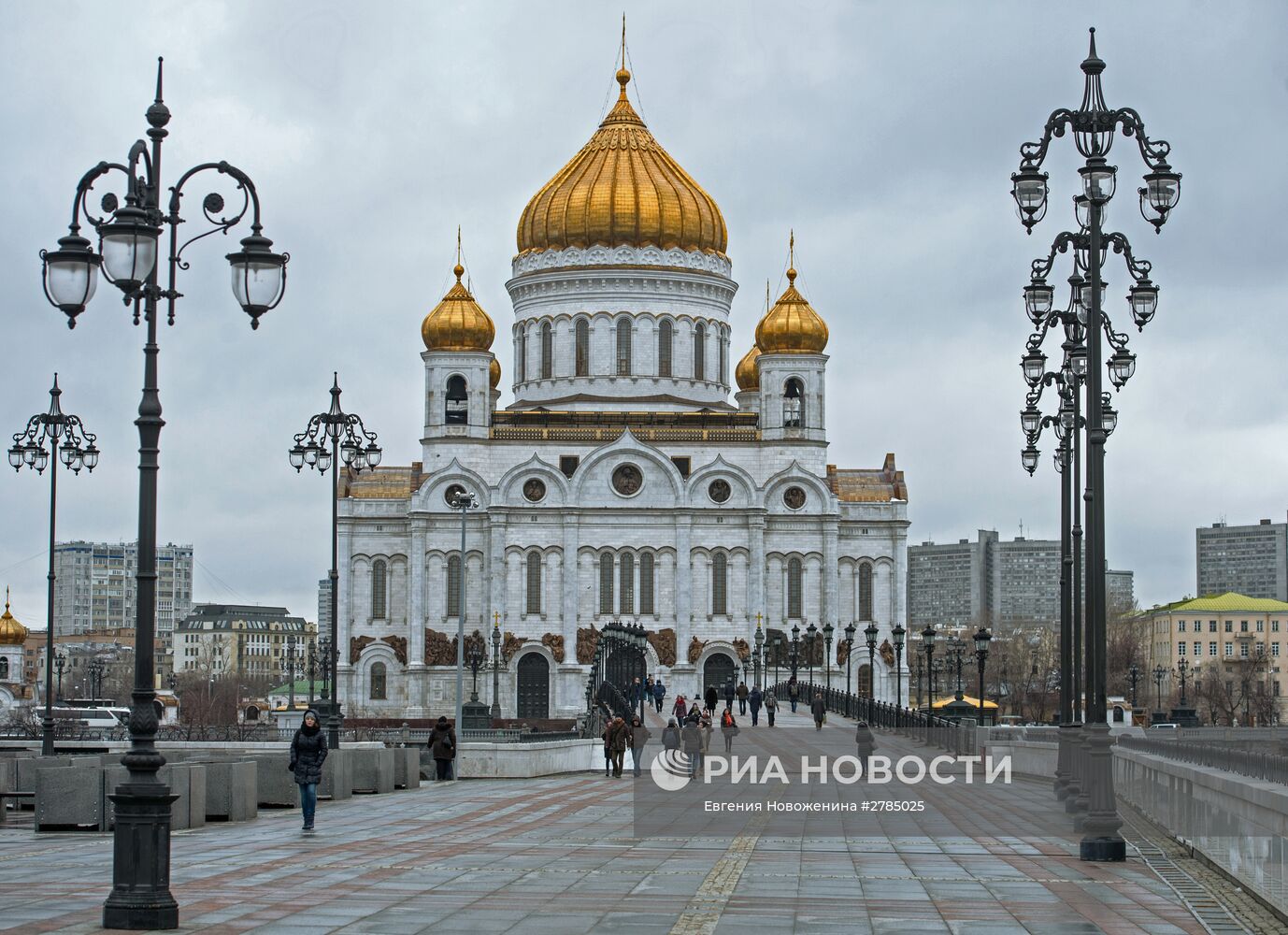 Храм Христа Спасителя в Москве.