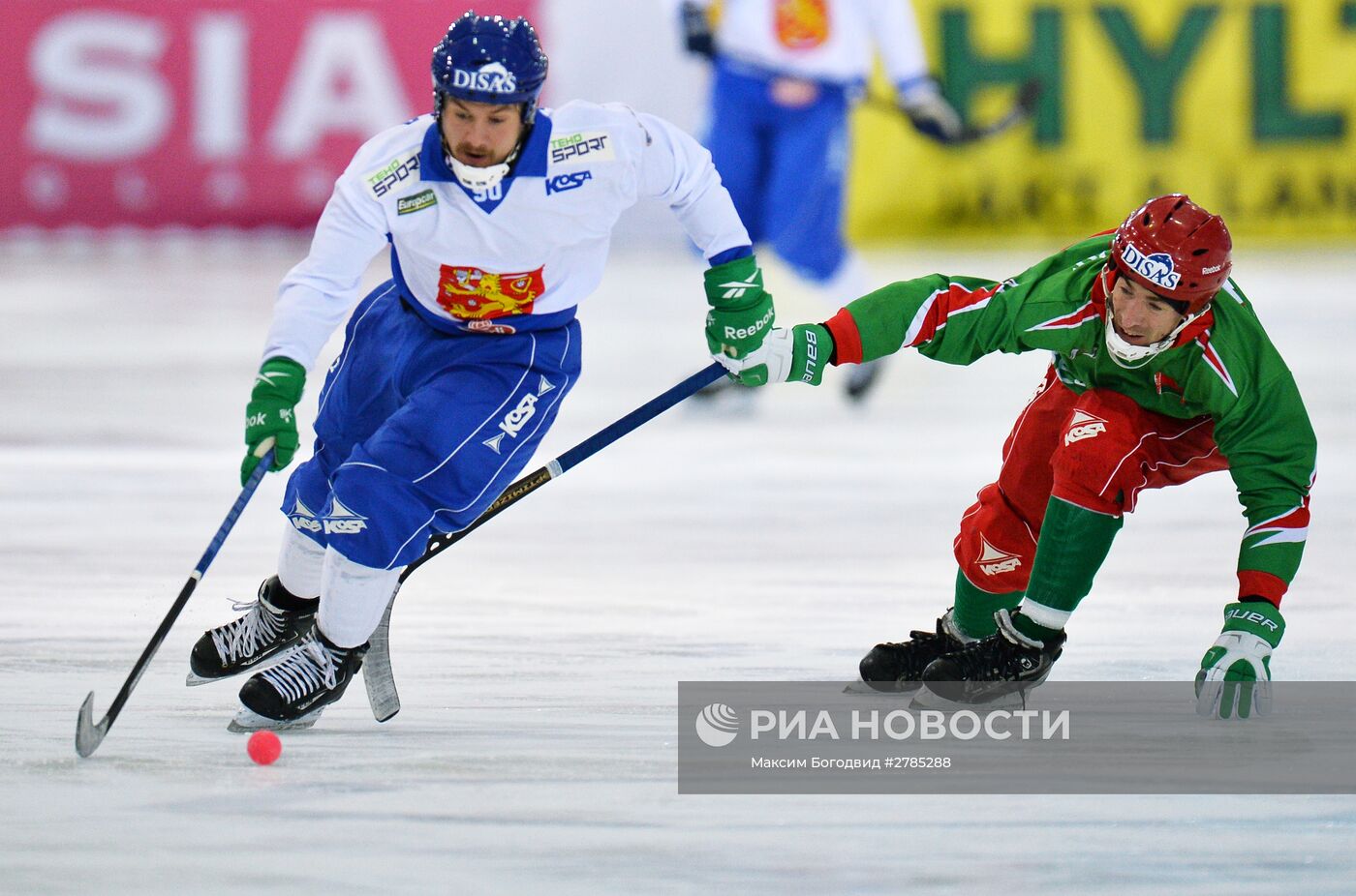 Хоккей с мячом. Чемпионат мира. Матч Финляндия - Белоруссия