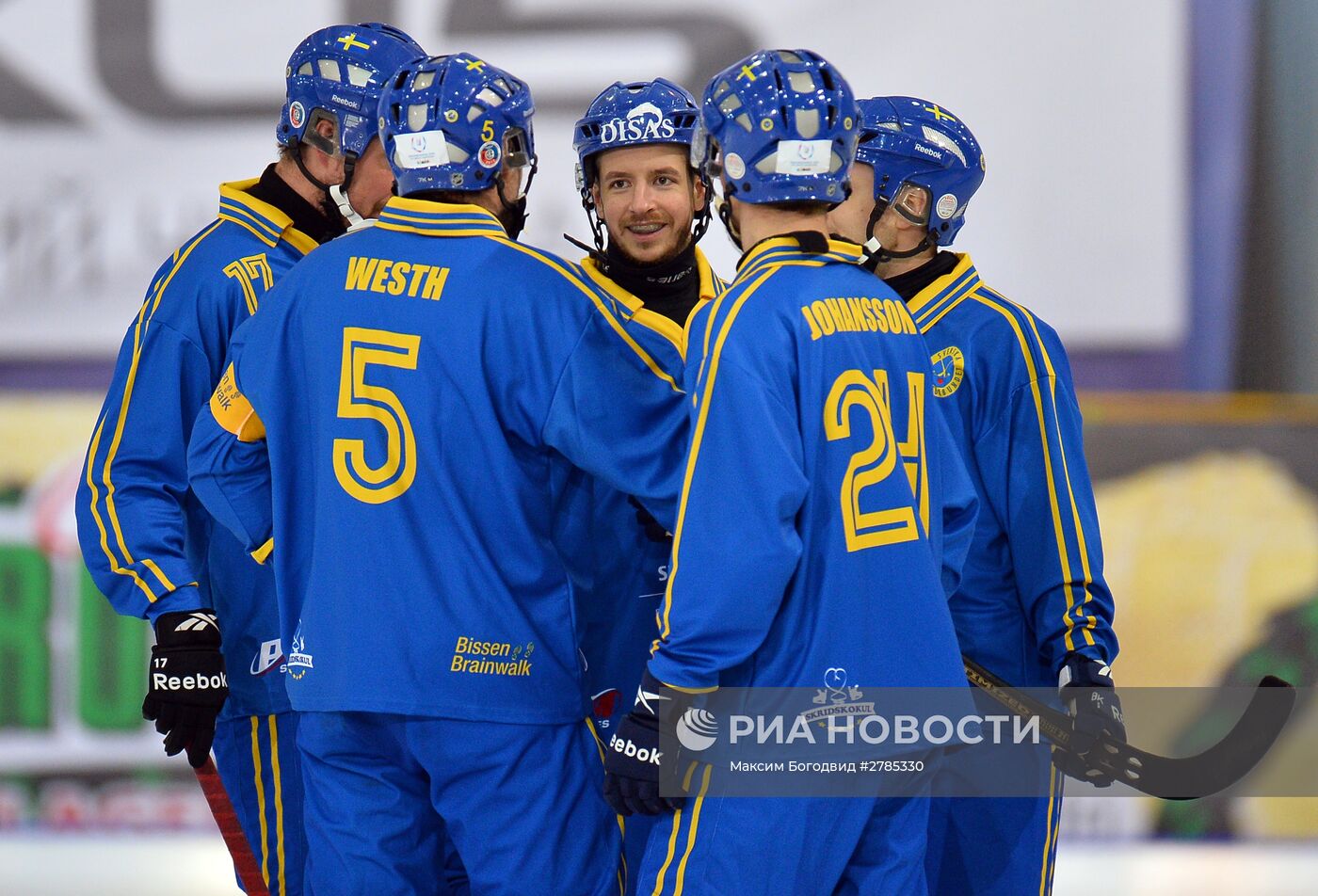 Хоккей с мячом. Чемпионат мира. Матч Швеция - Латвия