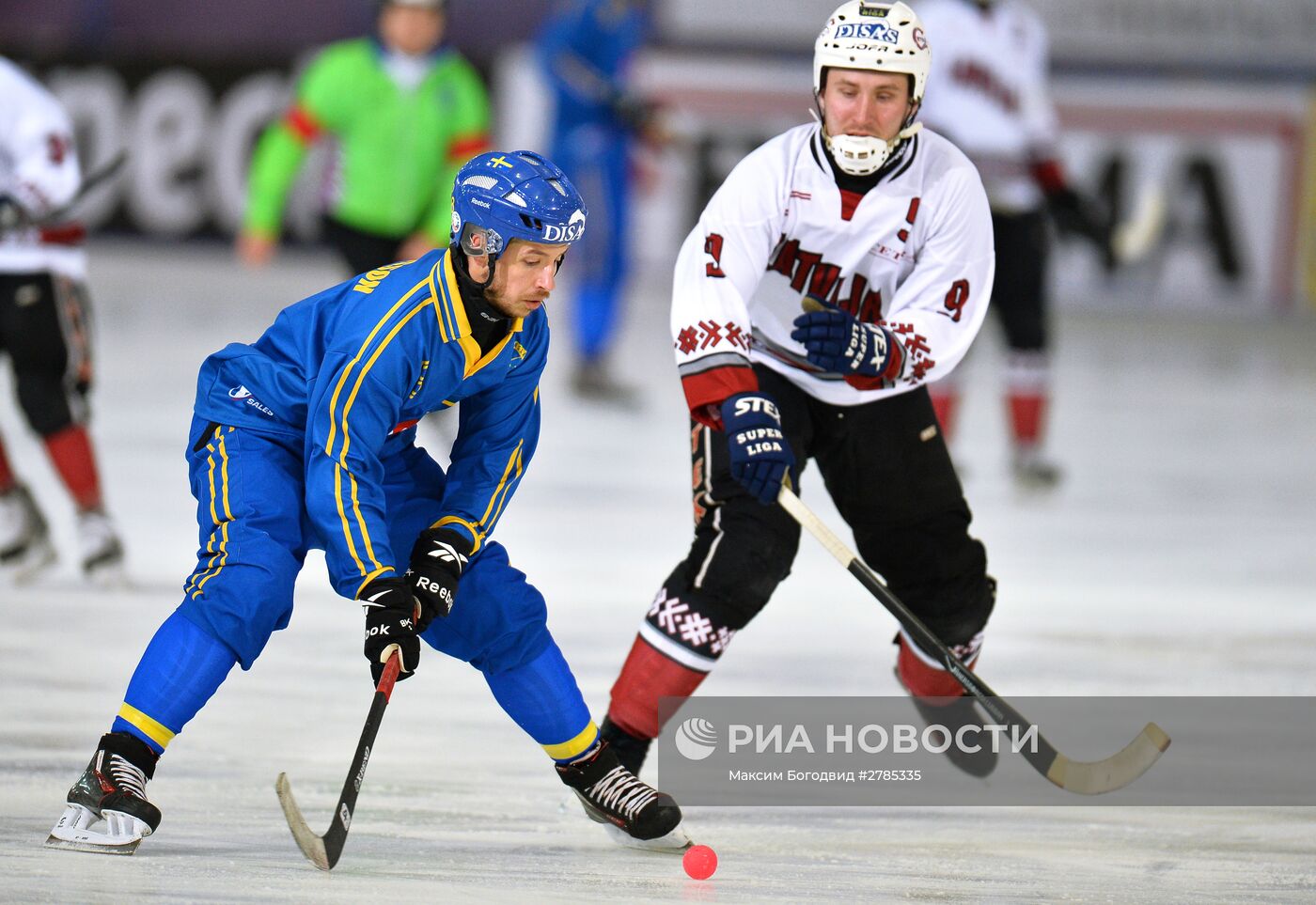 Хоккей с мячом. Чемпионат мира. Матч Швеция - Латвия