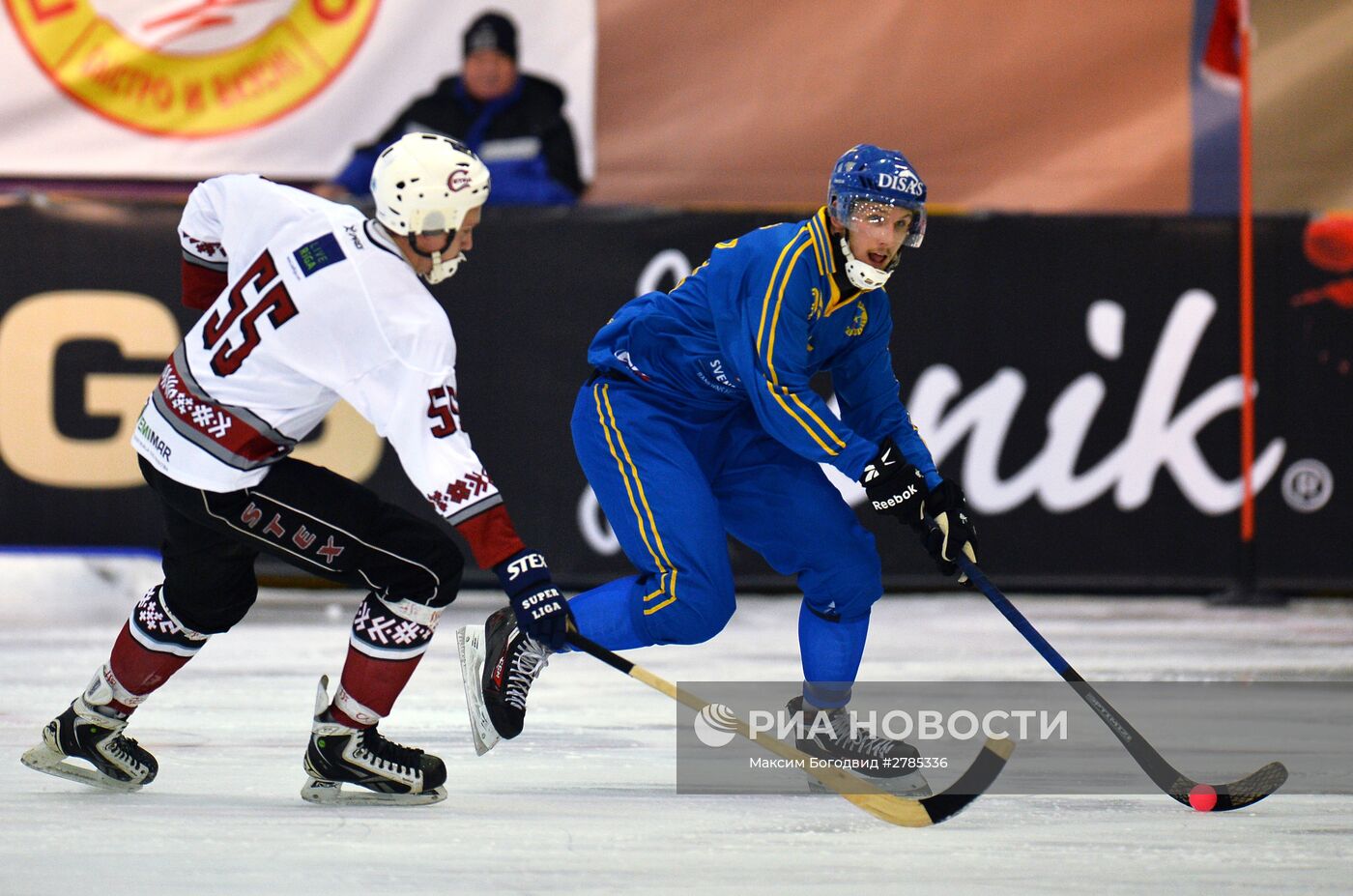 Хоккей с мячом. Чемпионат мира. Матч Швеция - Латвия