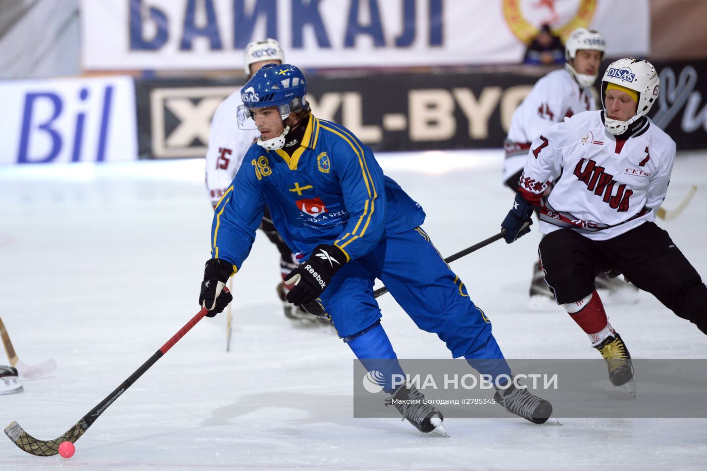 Хоккей с мячом. Чемпионат мира. Матч Швеция - Латвия