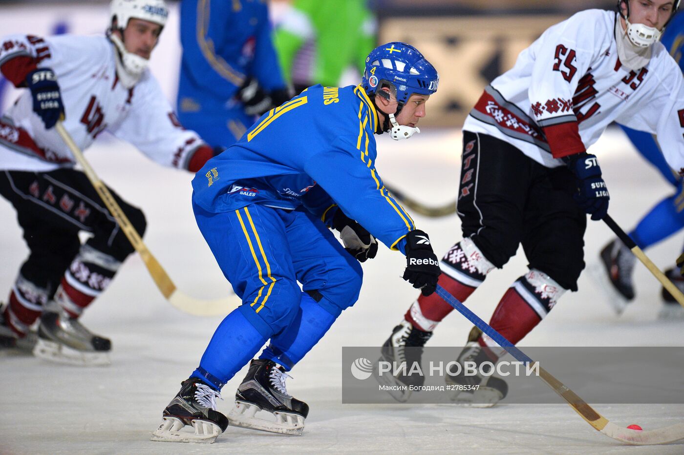Хоккей с мячом. Чемпионат мира. Матч Швеция - Латвия