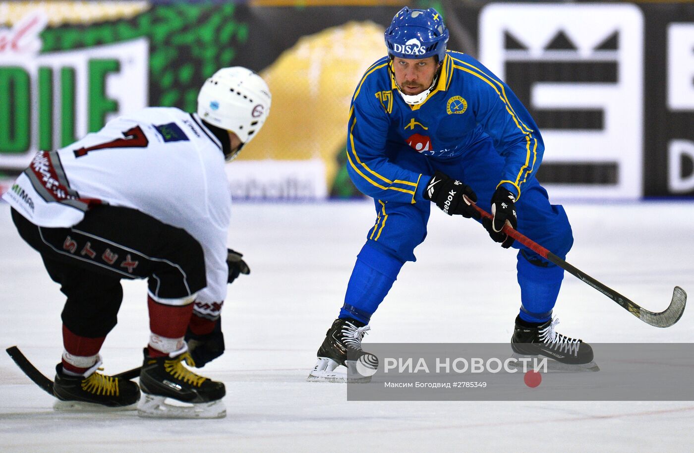Хоккей с мячом. Чемпионат мира. Матч Швеция - Латвия