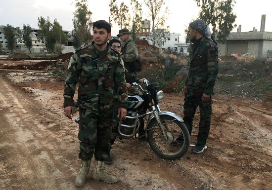Сирийская армия освободила поселение Осман
