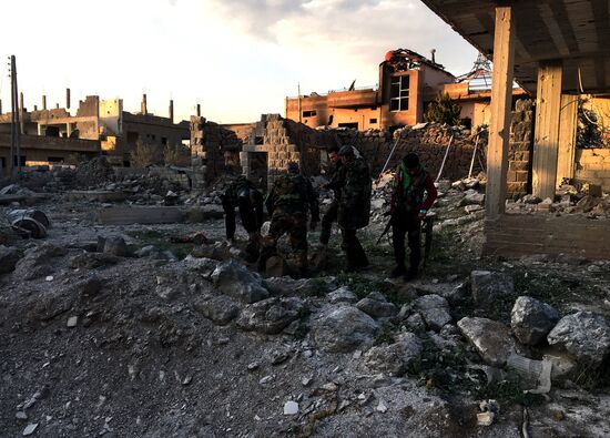 Сирийская армия освободила поселение Осман