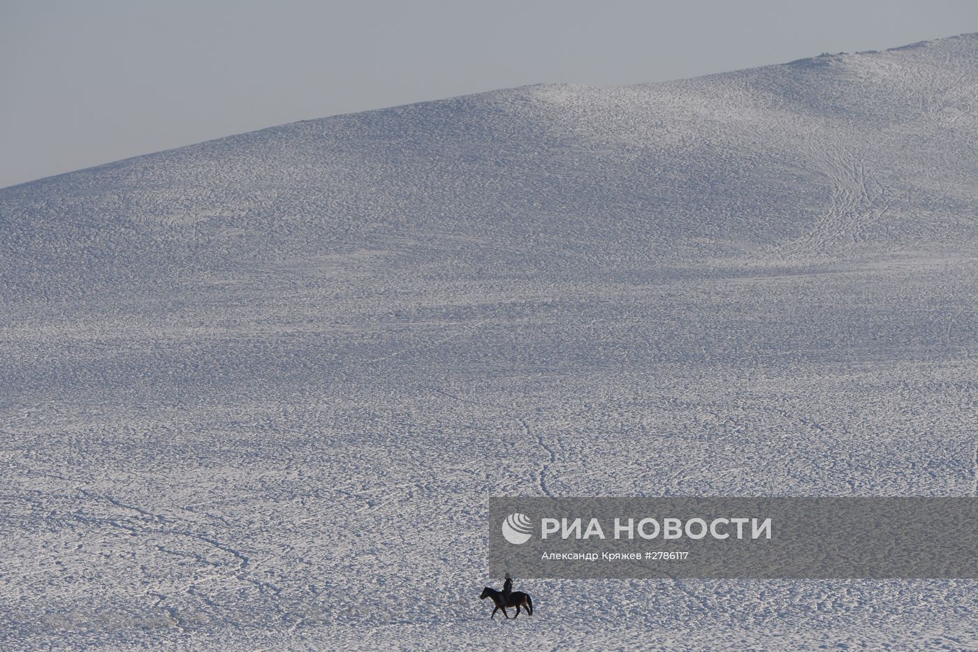 Зимние чабанские стоянки в Республике Тыва