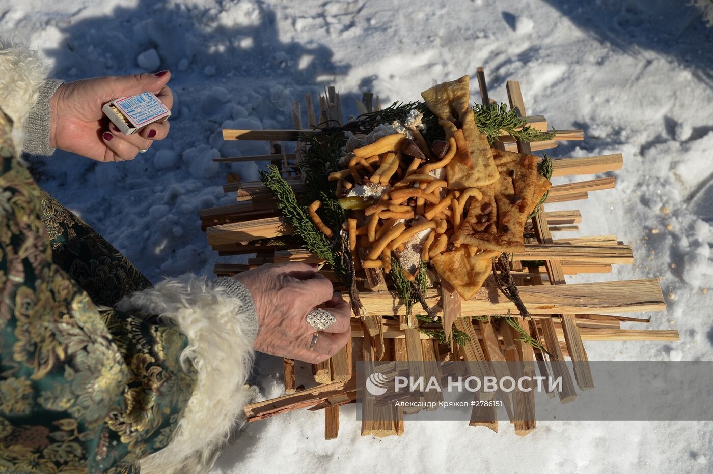 Зимние чабанские стоянки в Республике Тыва