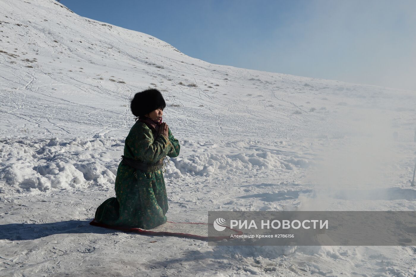 Зимние чабанские стоянки в Республике Тыва