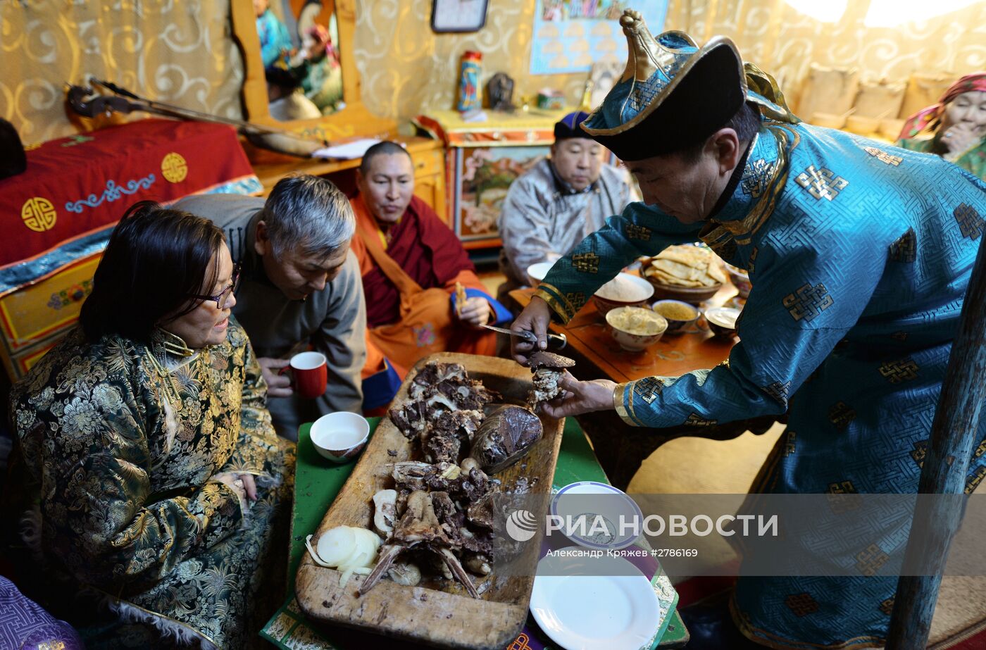 Зимние чабанские стоянки в Республике Тыва