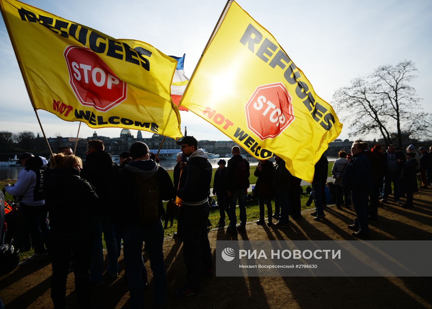 Акции "против исламизации Европы" в европейских странах