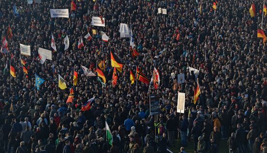 Акции "против исламизации Европы" в европейских странах