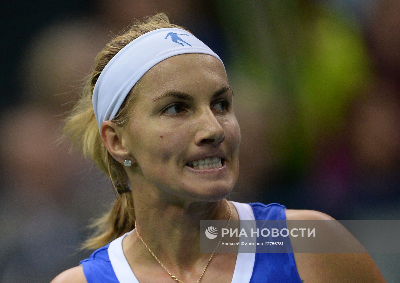 Теннис. Кубок Федерации. Матч Россия - Нидерланды. Второй день