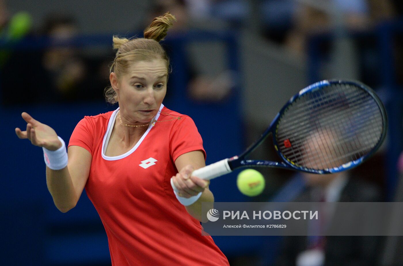 Теннис. Кубок Федерации. Матч Россия - Нидерланды. Второй день