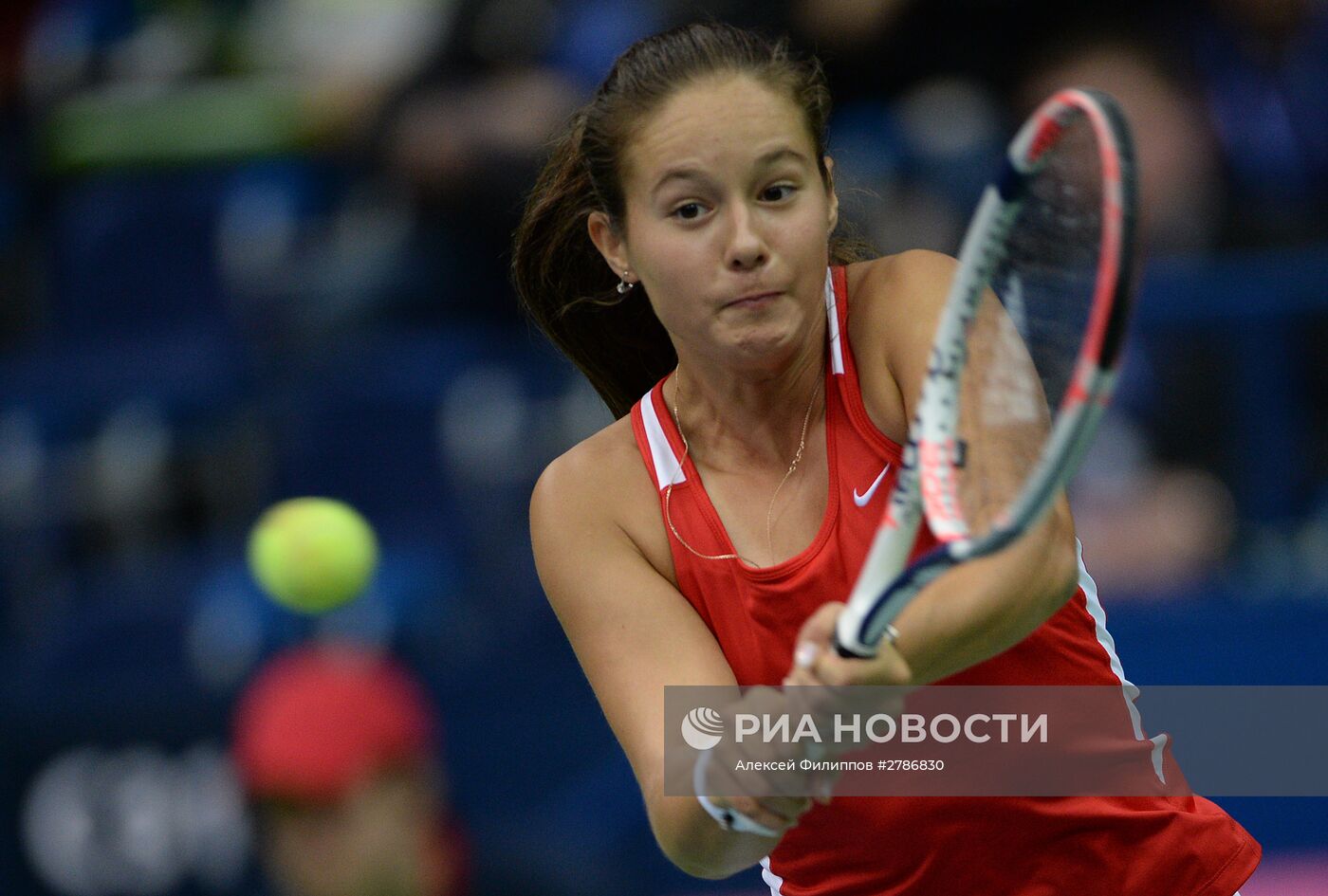 Теннис. Кубок Федерации. Матч Россия - Нидерланды. Второй день