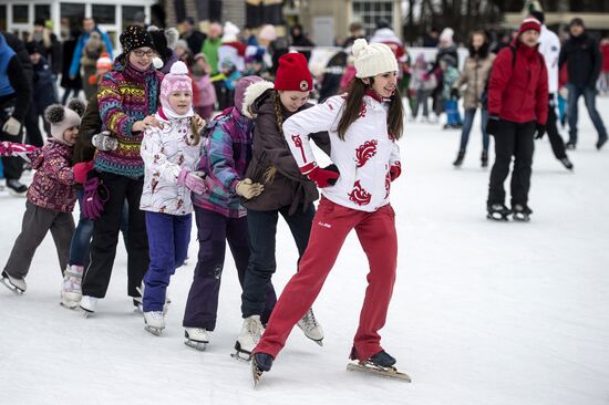День зимних видов спорта в Москве