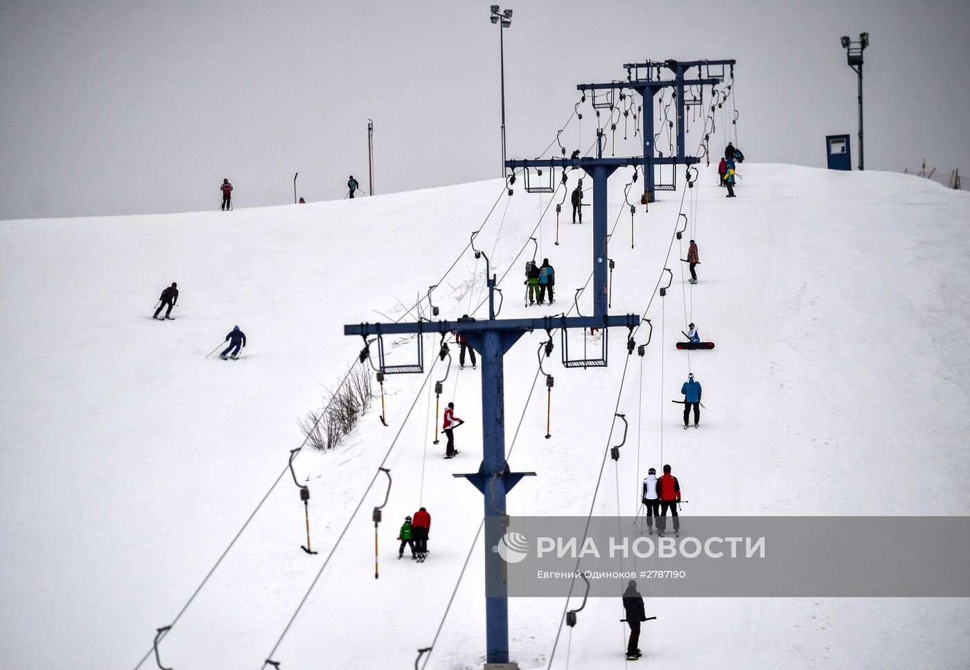 Работа горнолыжного курорта в Подмосковье