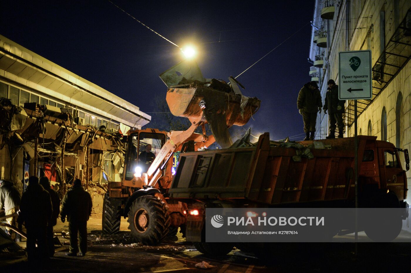 Снос незаконных построек в Москве