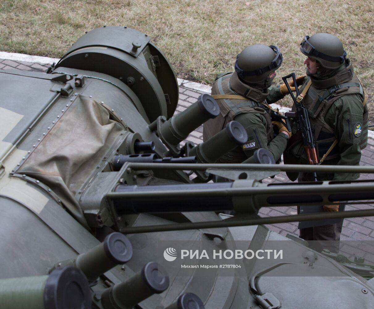 Сотрудники Управления специальных операций НАБУ приняли присягу в Киеве