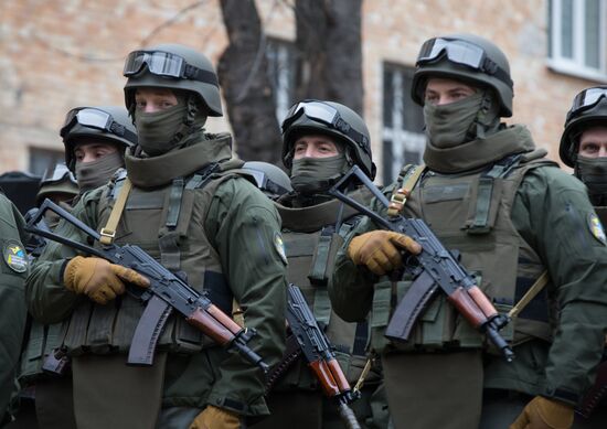 Сотрудники Управления специальных операций НАБУ приняли присягу в Киеве