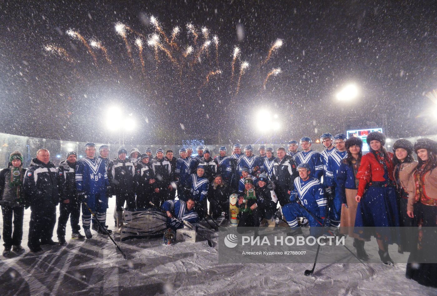 Хоккей. "Русская классика - 2016". Матч СКА МВО - ЦСКА