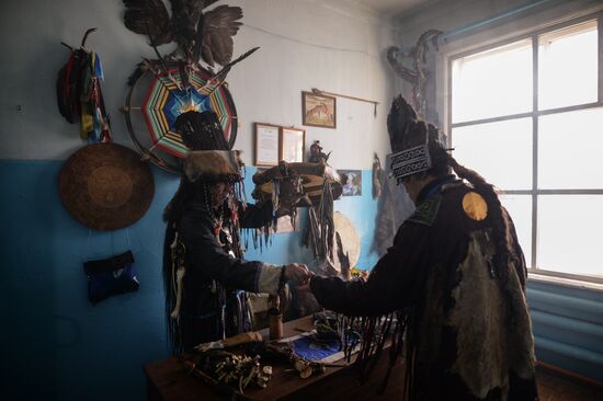 Шаманские общества Тувы