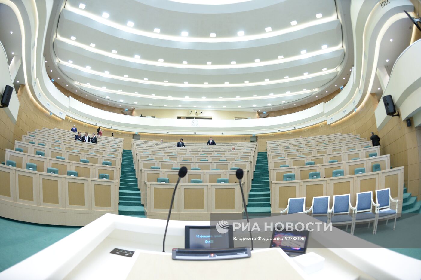 Заседание Совета Федерации РФ