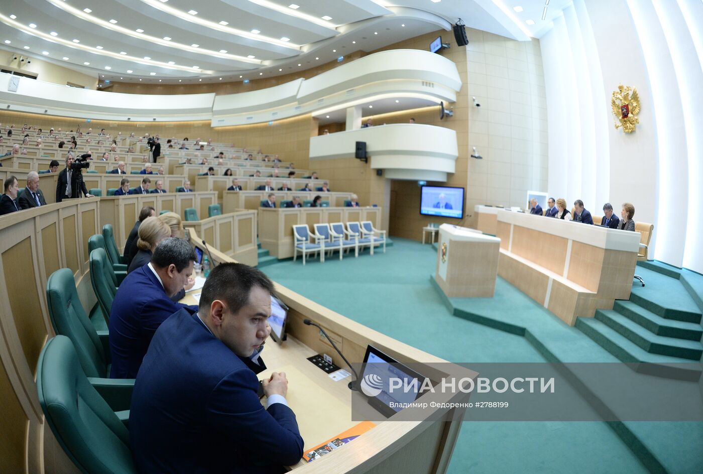 Заседание Совета Федерации РФ