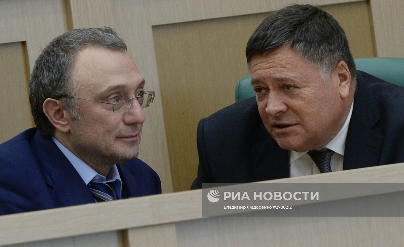 Заседание Совета Федерации РФ