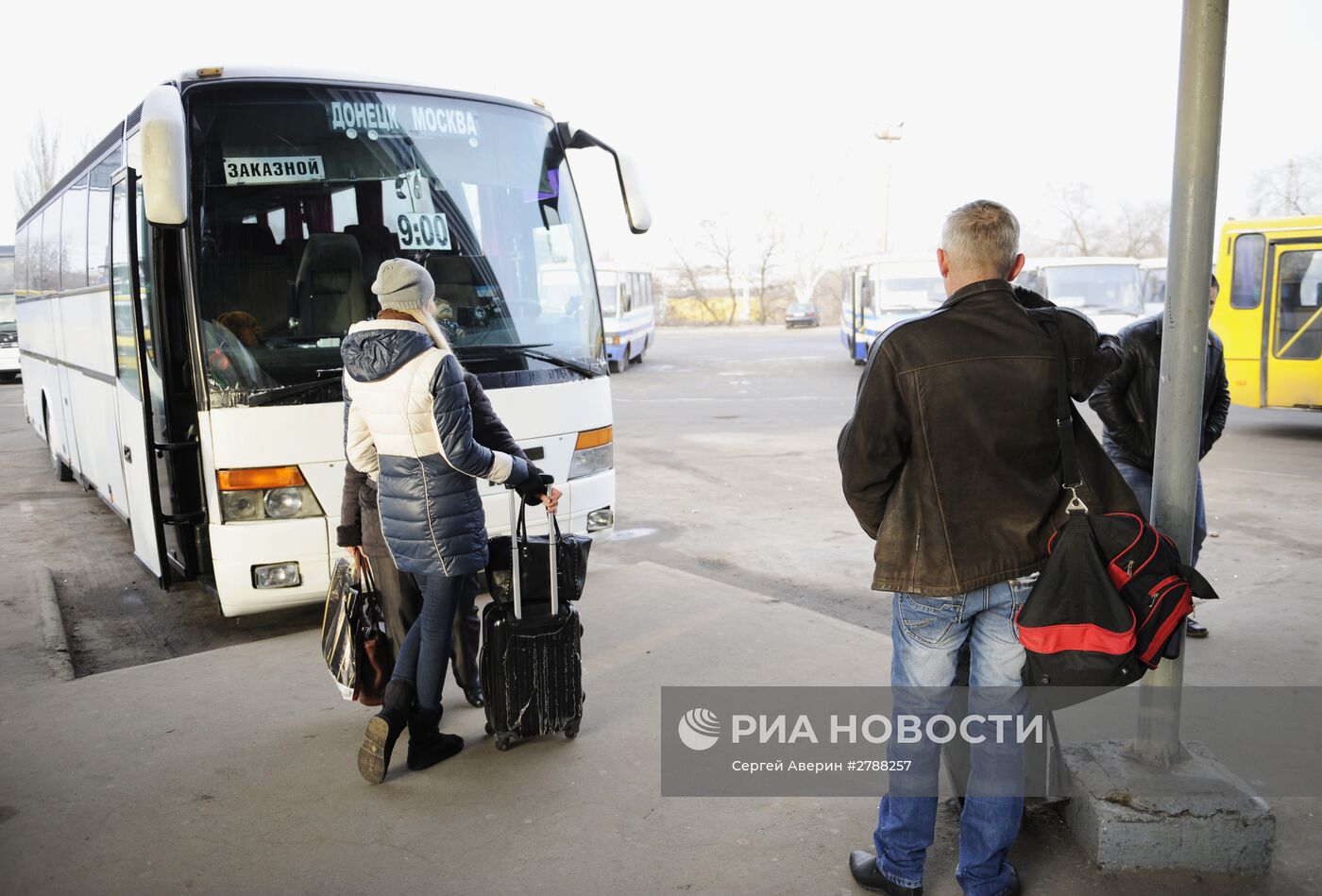 Автобусное сообщение "Донецк-Москва"