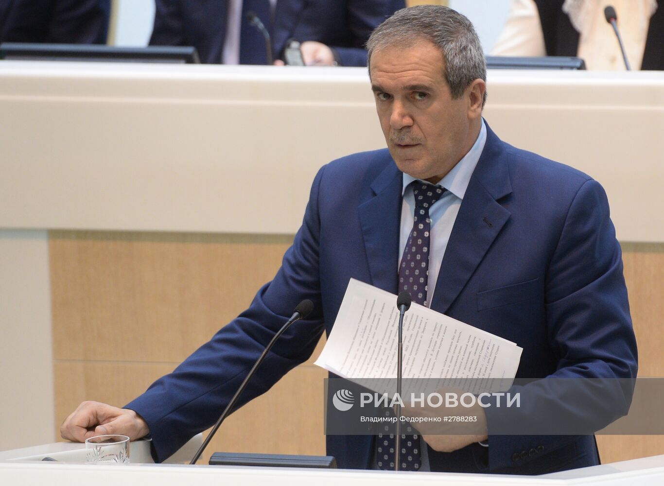 Заседание Совета Федерации РФ