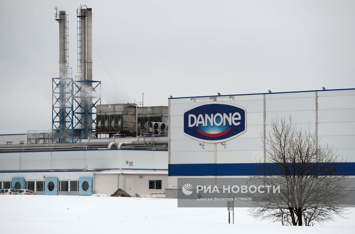 Производство молочной продукции на предприятии Danonе