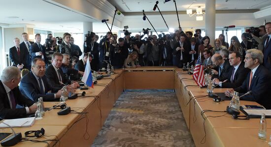 Глава МИД РФ С. Лавров провел переговоры в Мюнхене в преддверии заседания Международной группы поддержки Сирии