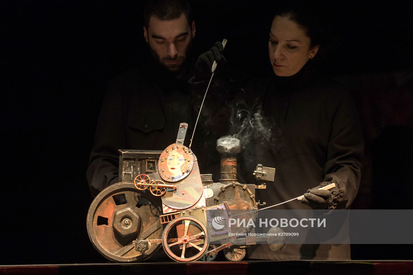 Открытие мультимедийного проекта Резо Габриадзе "Необыкновенная выставка"