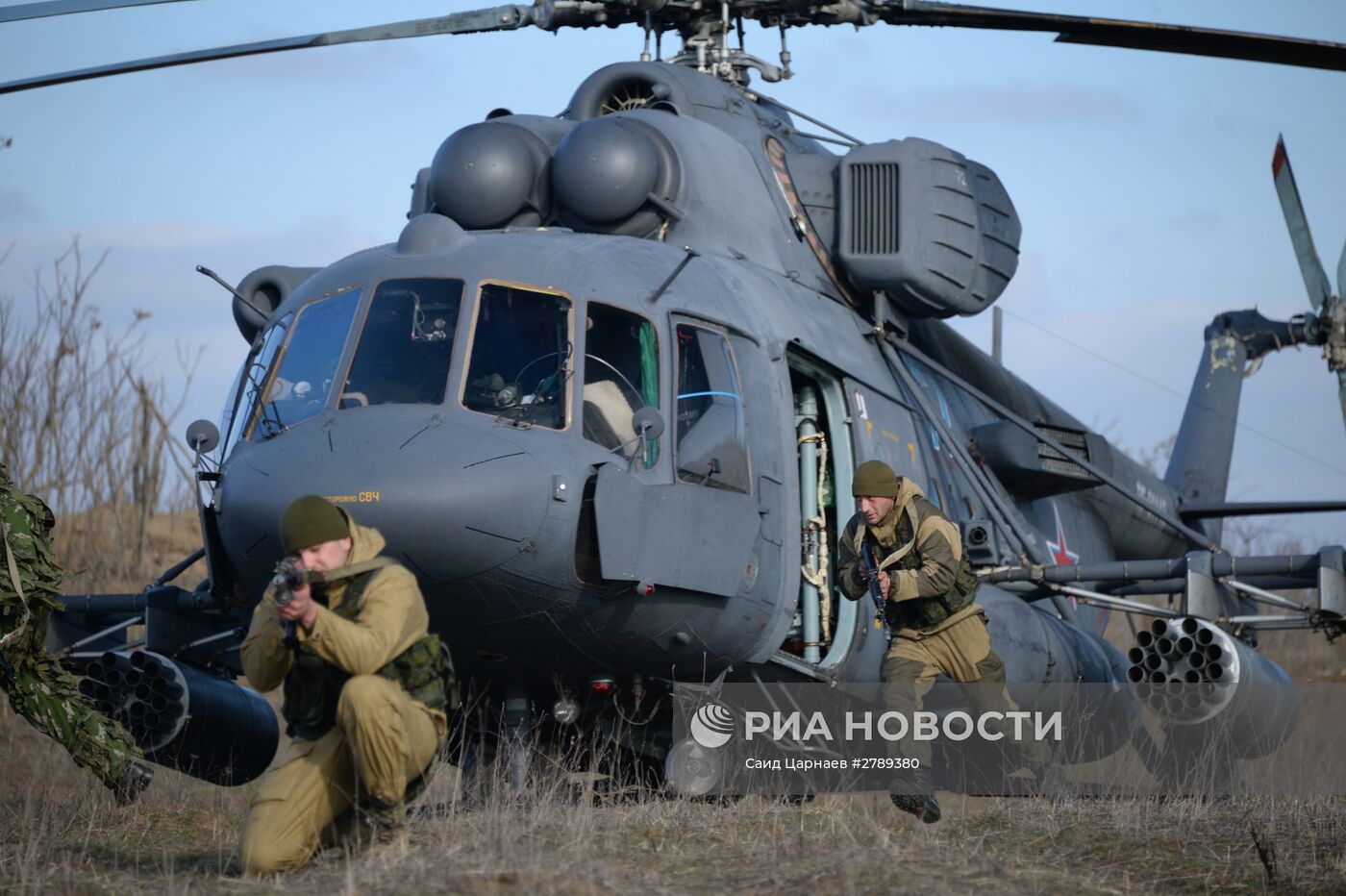 Учения мотострелковых войск на полигоне "Серноводский"