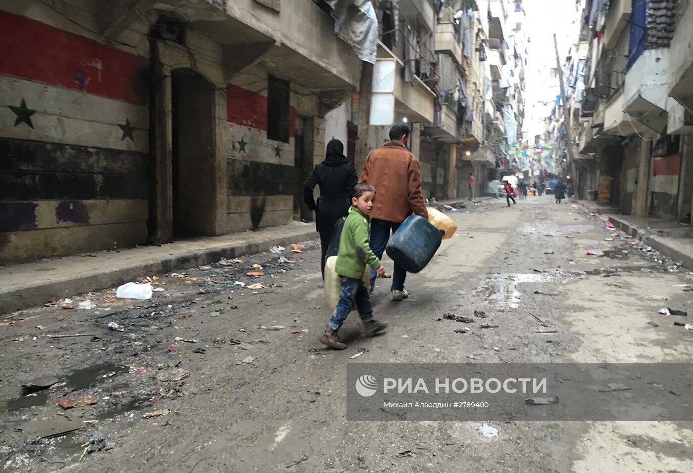 Жизнь в городе Алеппо