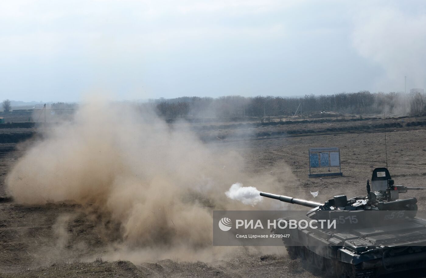 Учения мотострелковых войск на полигоне "Серноводский"