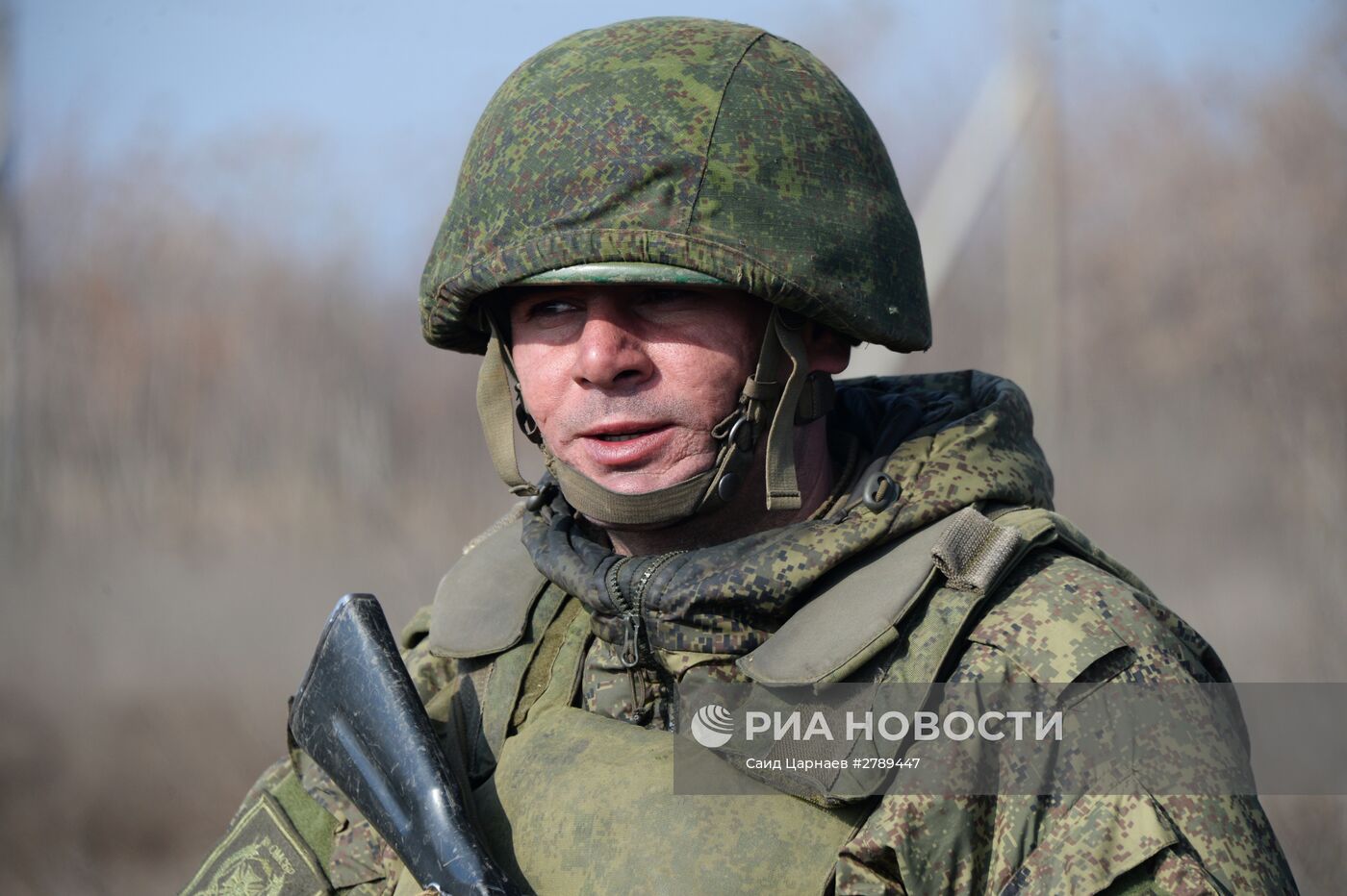 Учения мотострелковых войск на полигоне "Серноводский"