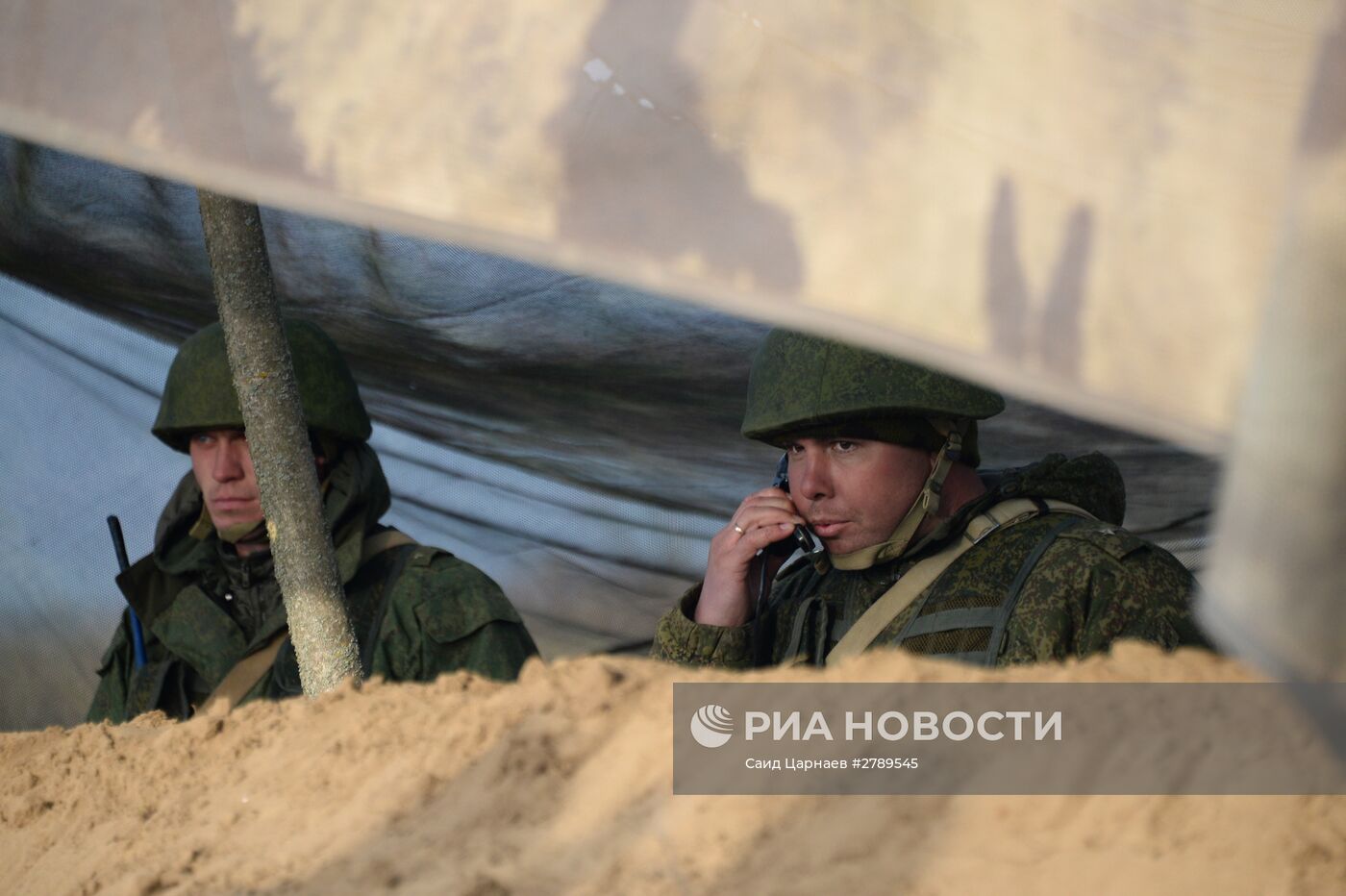 Учения мотострелковых войск на полигоне "Серноводский"