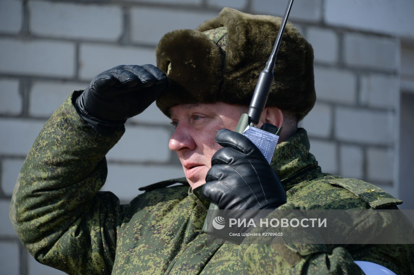 Учения мотострелковых войск на полигоне "Серноводский"