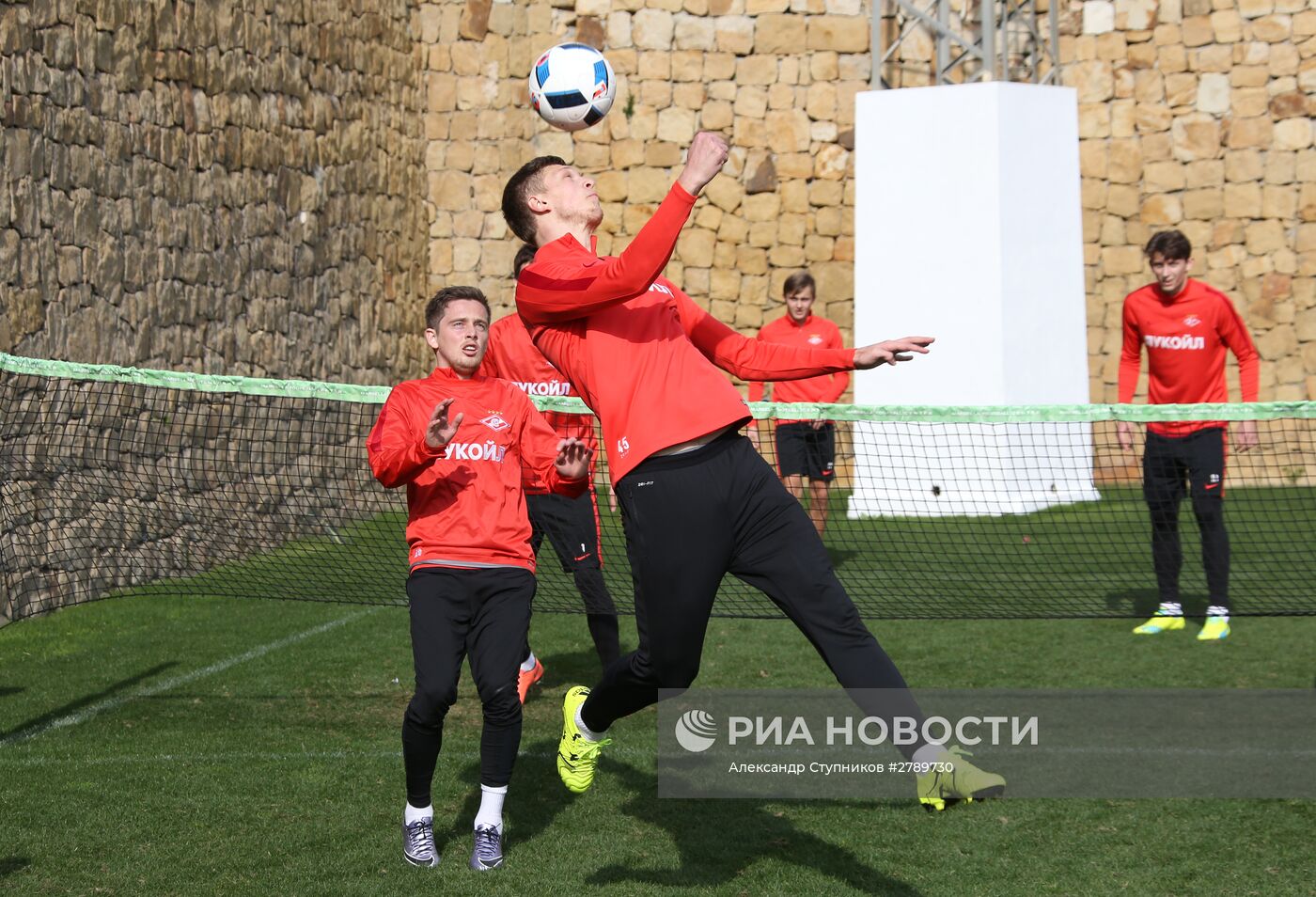 Тренировка ФК "Спартак" в Марбелье
