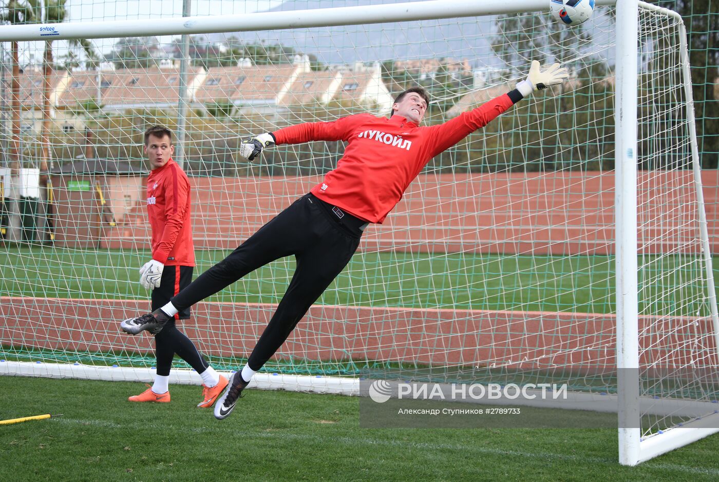 Тренировка ФК "Спартак" в Марбелье