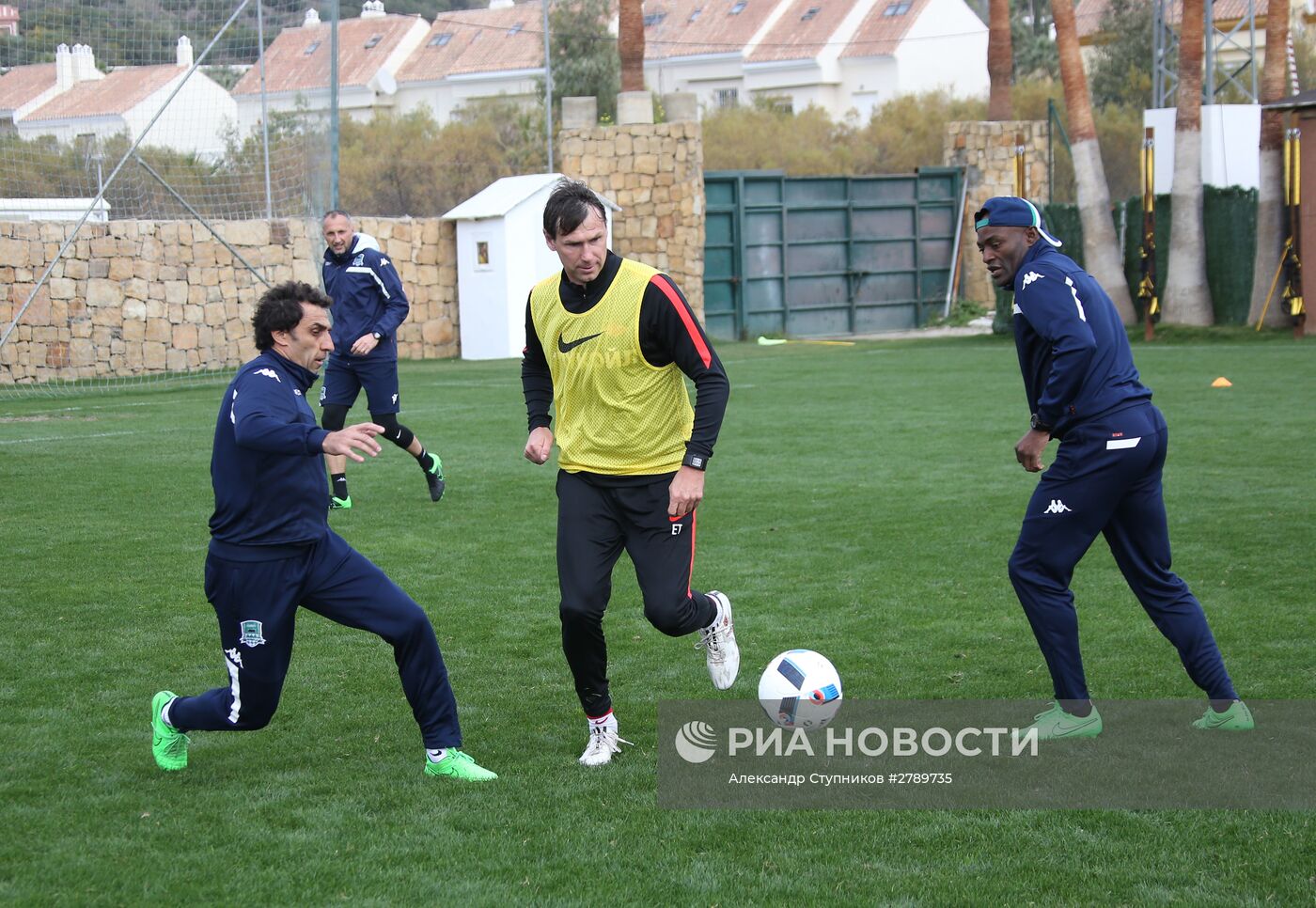 Тренировка ФК "Спартак" в Марбелье
