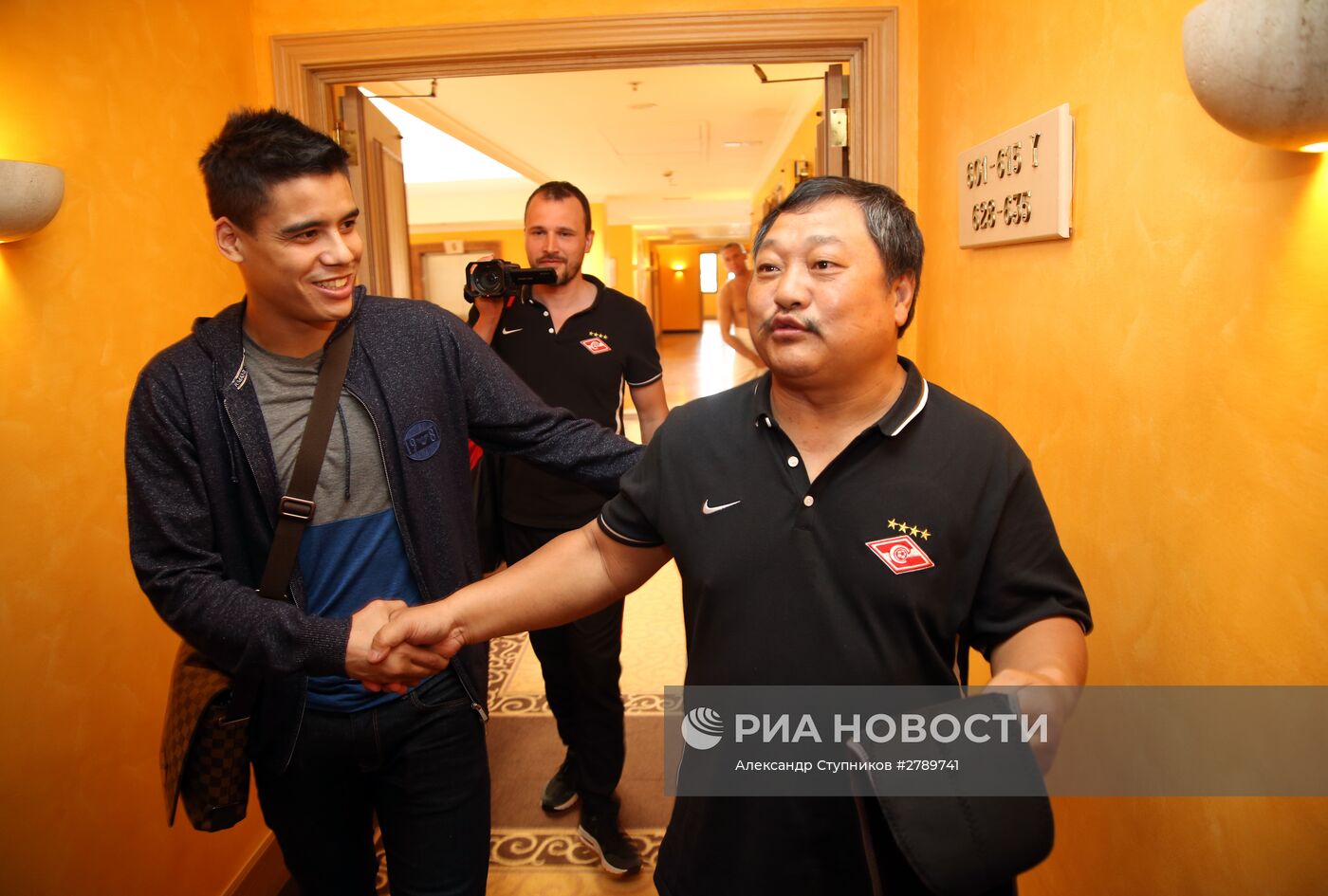 Тренировка ФК "Спартак" в Марбелье