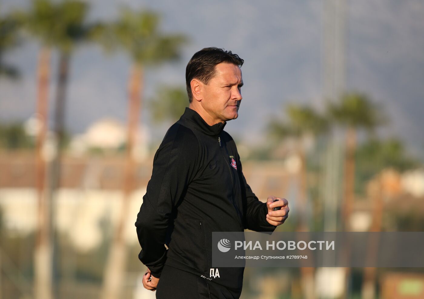 Тренировка ФК "Спартак" в Марбелье