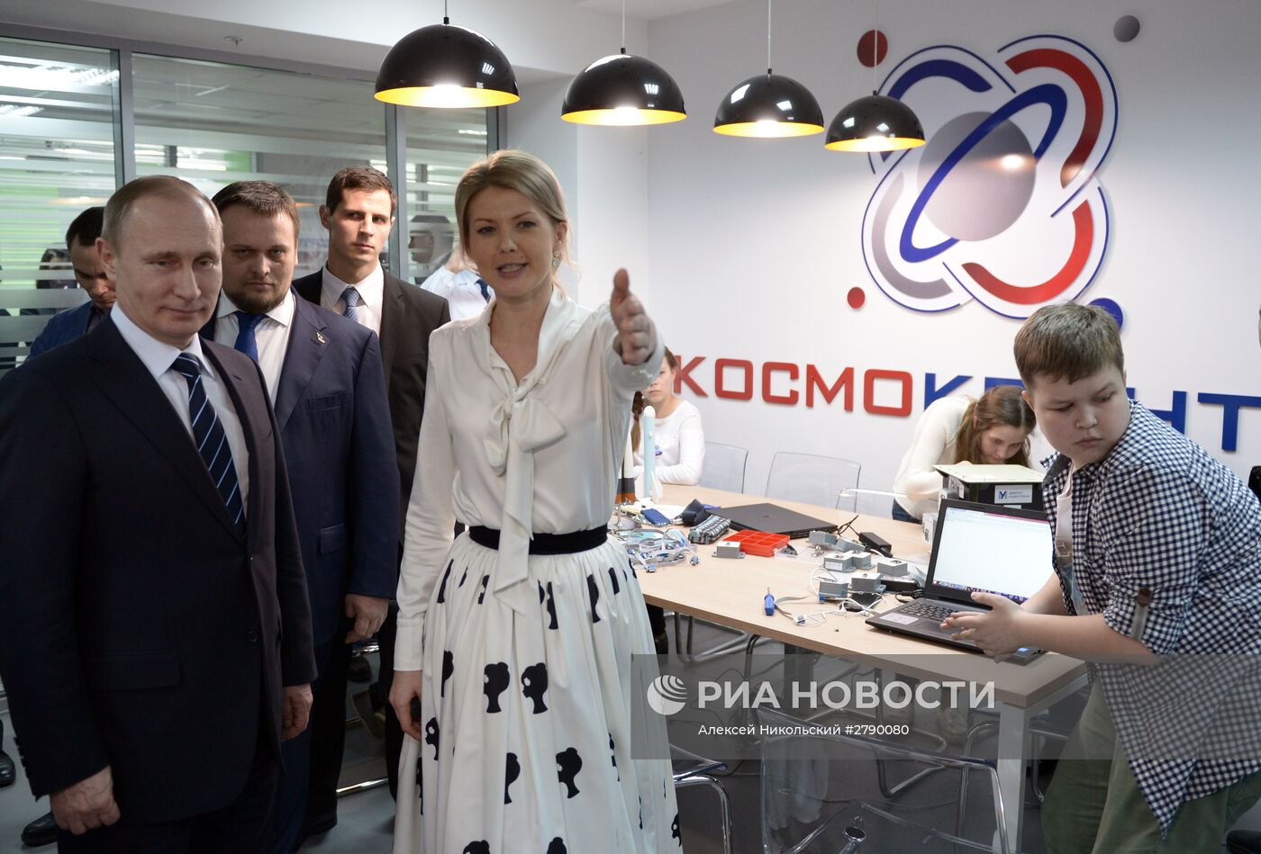 Рабочая поездка президента РФ В. Путина в Татарстан