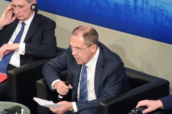 Министр иностранных дел РФ С. Лавров принял участие в Мюнхенской конференции по безопасности